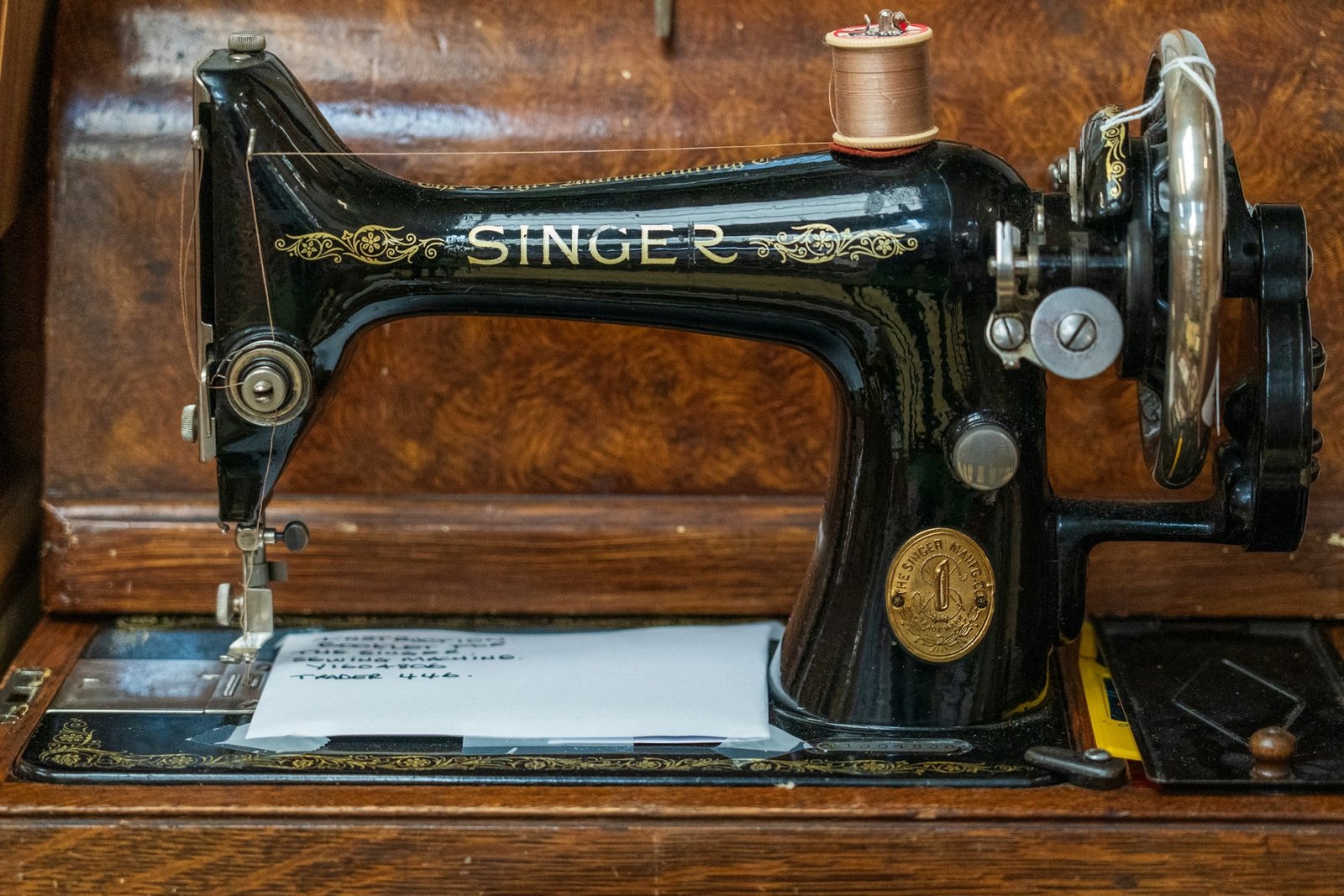 Archival textile mill machinery